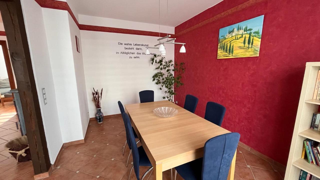 Ferienwohnung Am Bodetal Mit Wallbox Fuer E-Auto Thale Esterno foto