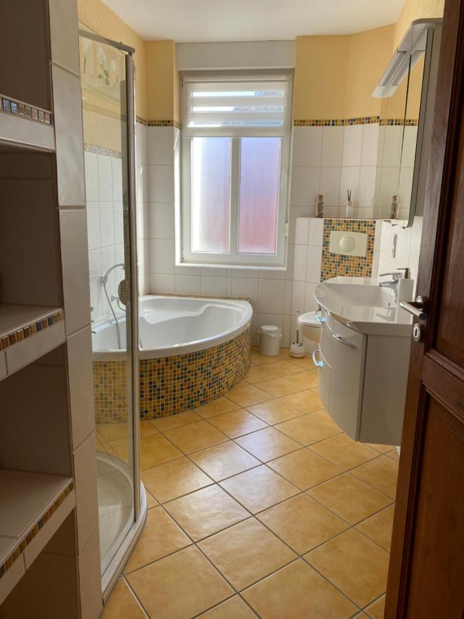 Ferienwohnung Am Bodetal Mit Wallbox Fuer E-Auto Thale Esterno foto