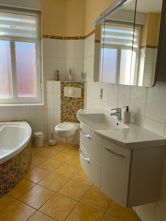 Ferienwohnung Am Bodetal Mit Wallbox Fuer E-Auto Thale Esterno foto
