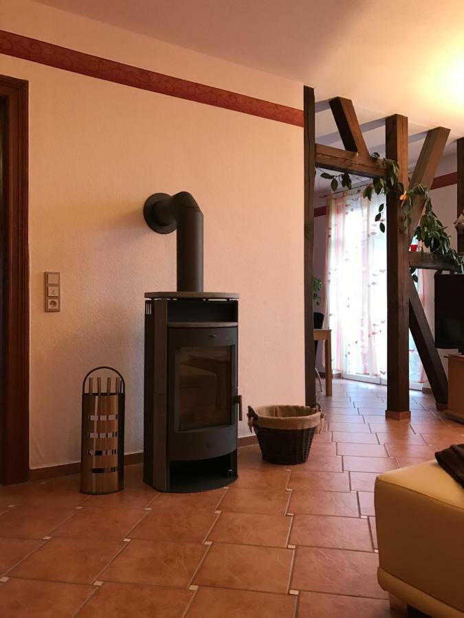 Ferienwohnung Am Bodetal Mit Wallbox Fuer E-Auto Thale Esterno foto