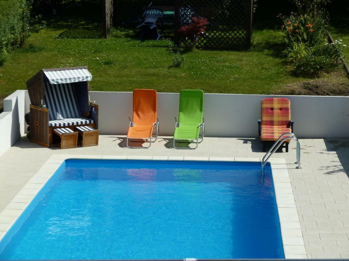Ferienwohnung Am Bodetal Mit Wallbox Fuer E-Auto Thale Esterno foto